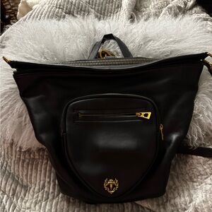 Quiet Luxury- Pristine RUDSAK Black Leather Bag with gorgeous hardware